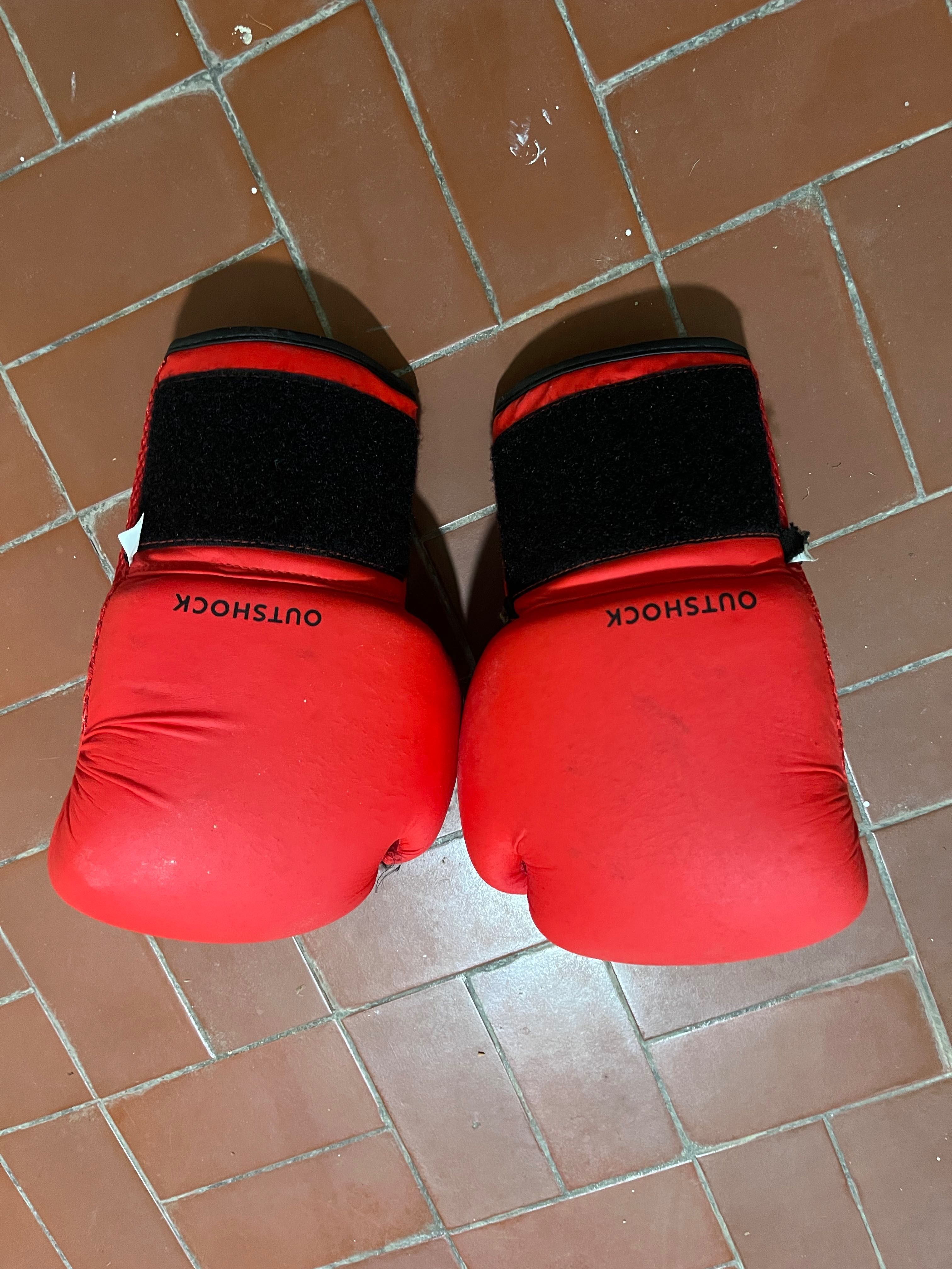 Luvas de boxe Outshock de 8 oz - bom estado
Muito bom-Decathlon