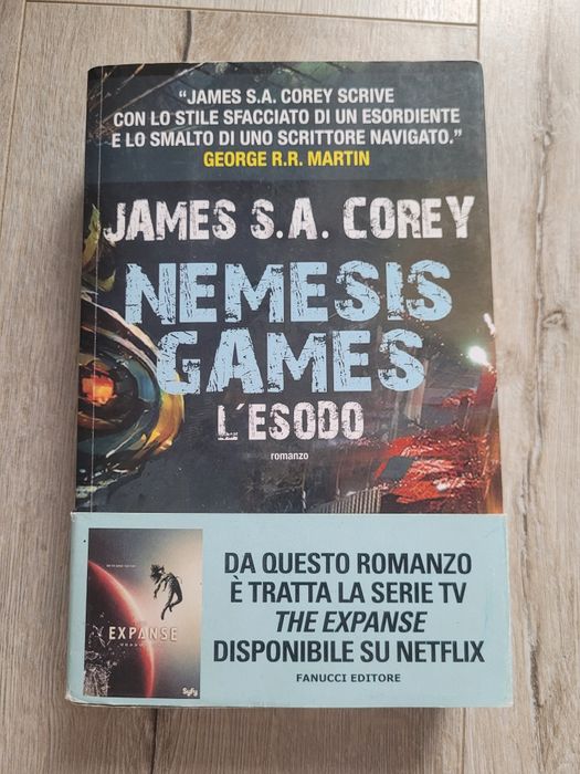 WŁOSKI - libro italiano - Nemesis Games - J.Corey