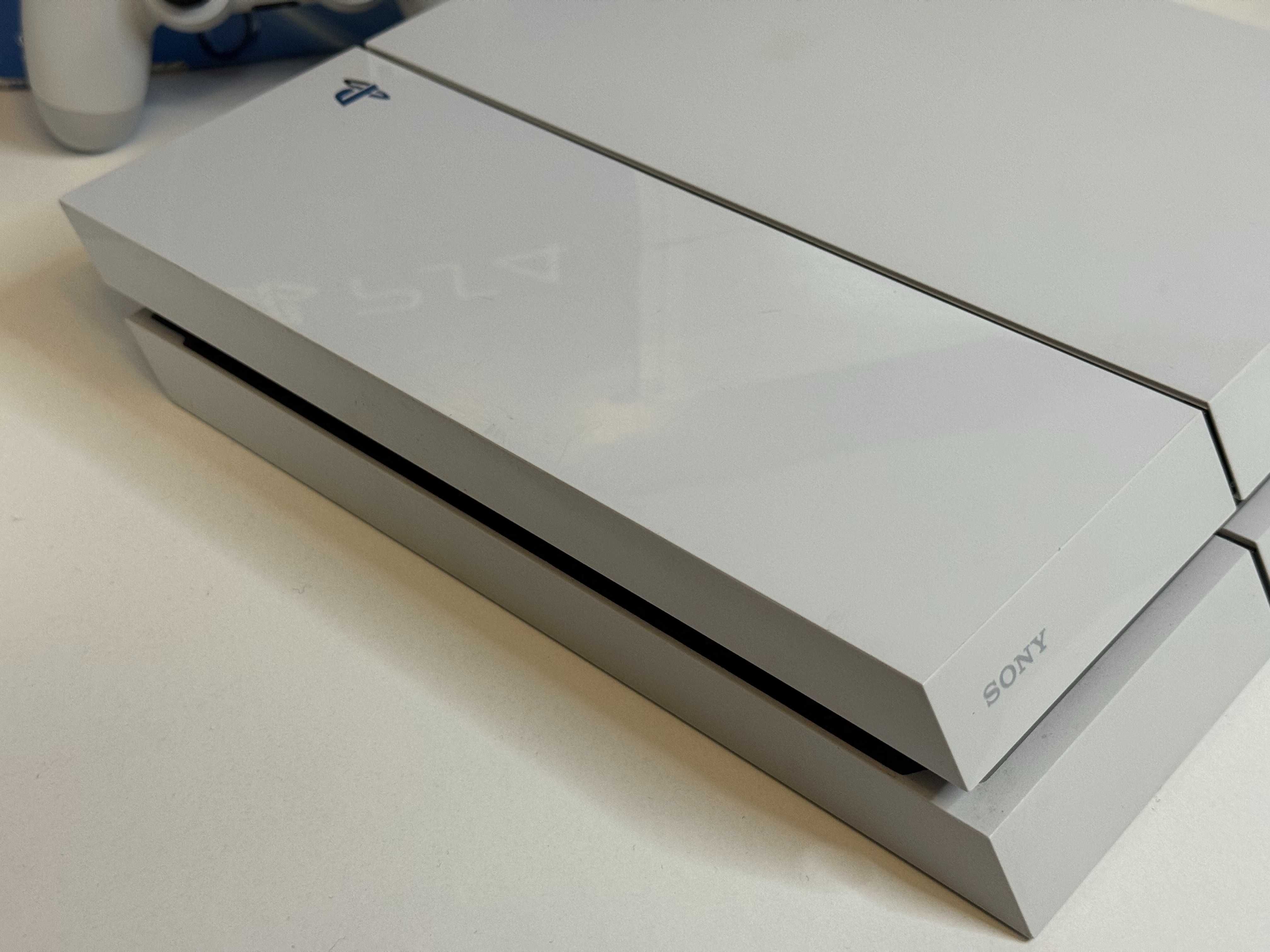 Konsola PlayStation 4 PS4 500GB Biała z Padem Niski Soft 10.50