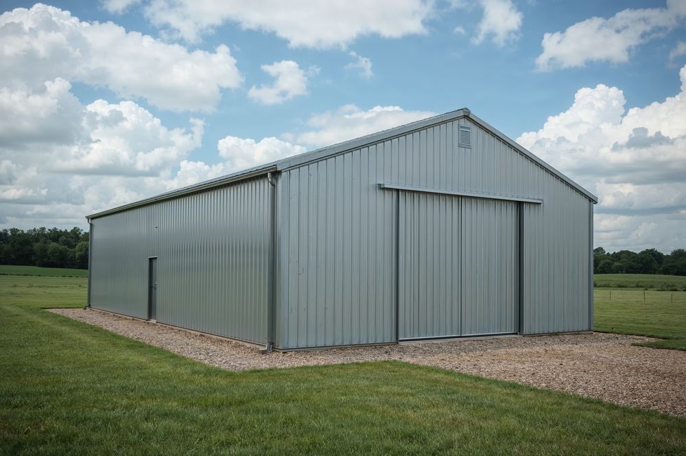 Hala stalowa rolnicza 10x20m hala obora wiata budynek rolniczy
