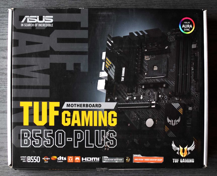 Zestaw / Asus TUF Gaming B550-Plus + Ryzen 5600 + 32GB RAM