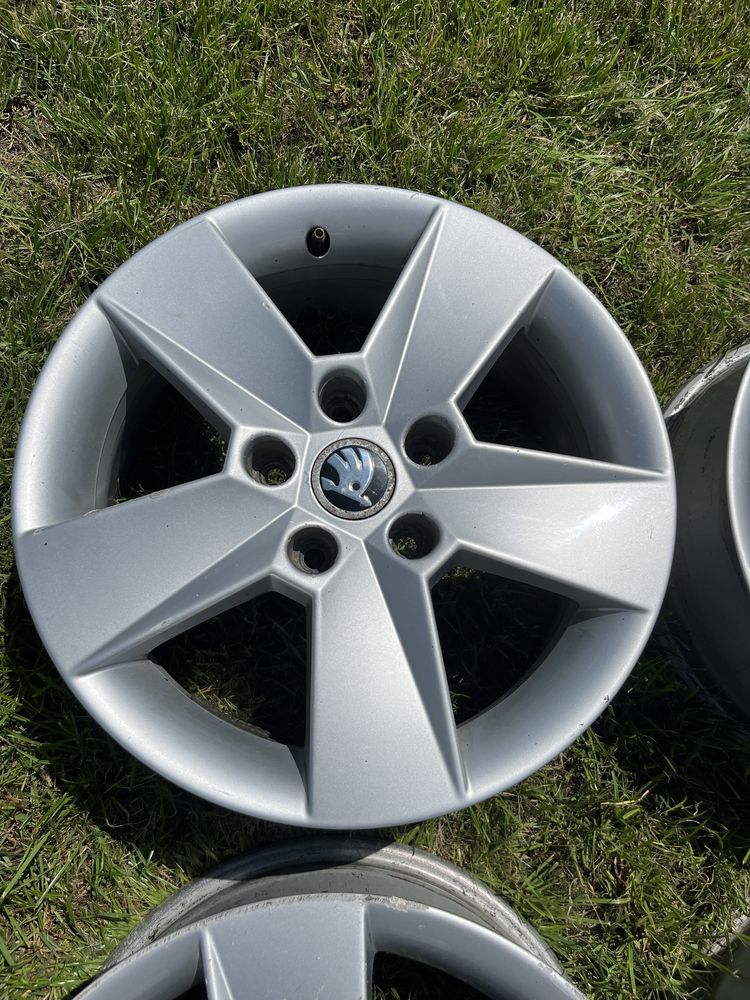 Диски Skoda R16 5/112 Octavia A5, A7, Rapid, Superb.