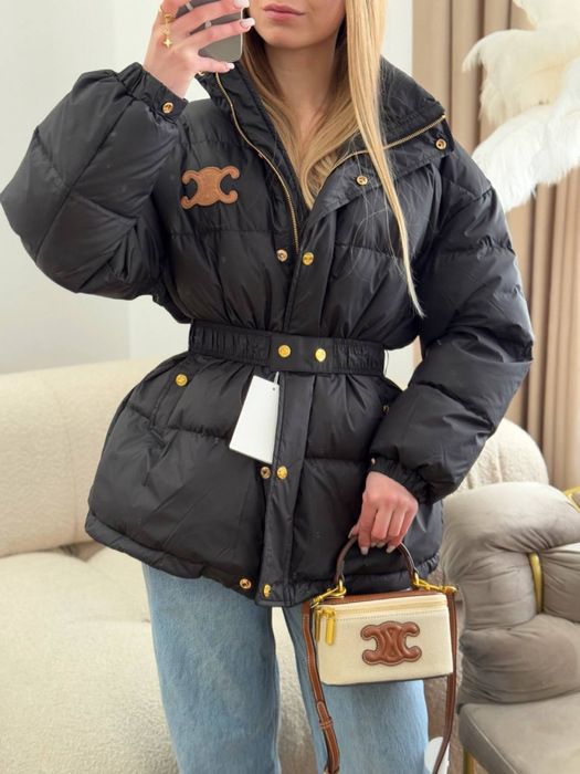 Пухова куртка в стилі Celine