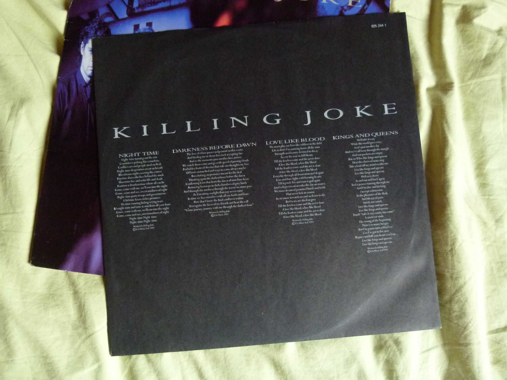 Disco vinil 33T Lp Killing Joke : Night Time (1983)