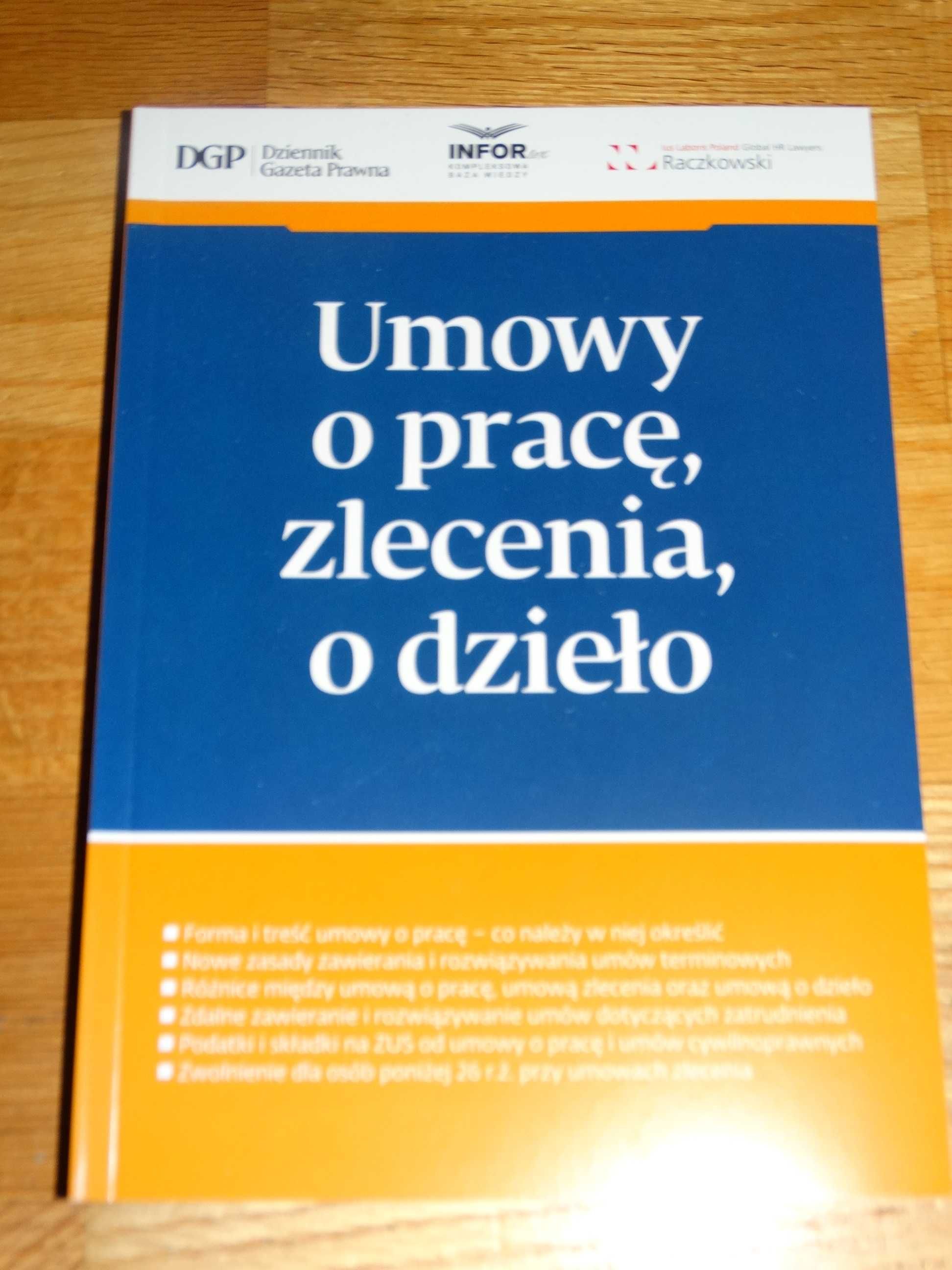 Umowy o pracę, zlecenia, o dzieło 2024