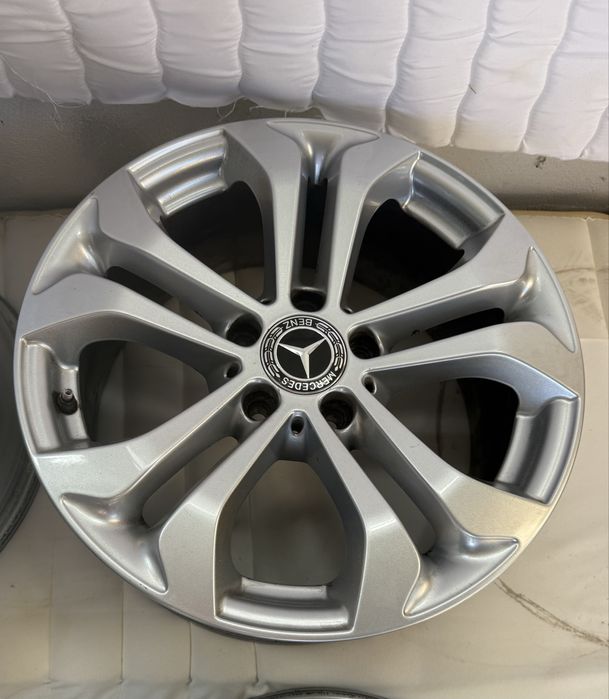 Felgi aluminiowe Mercedes OE ET 36 7,5jx17 5x112 GLC czujniki