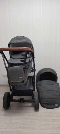 Дитяча коляска 2в1 Baby Pram, дитячий візок 2 в 1