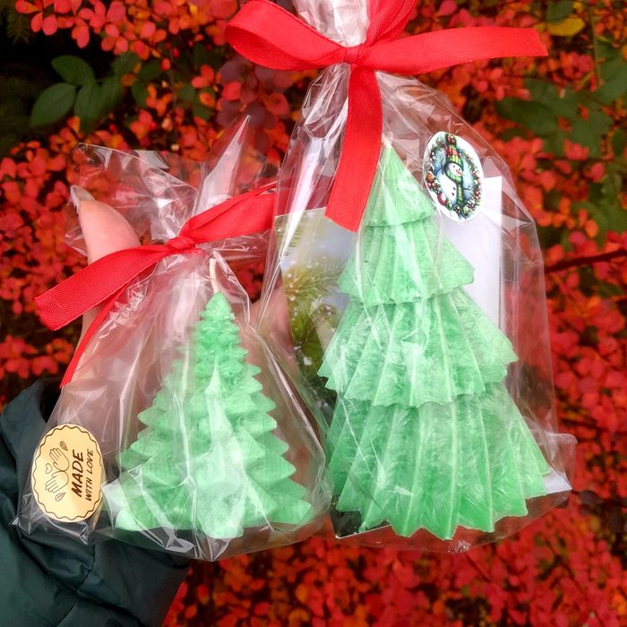 Свічки новорічні натуральні