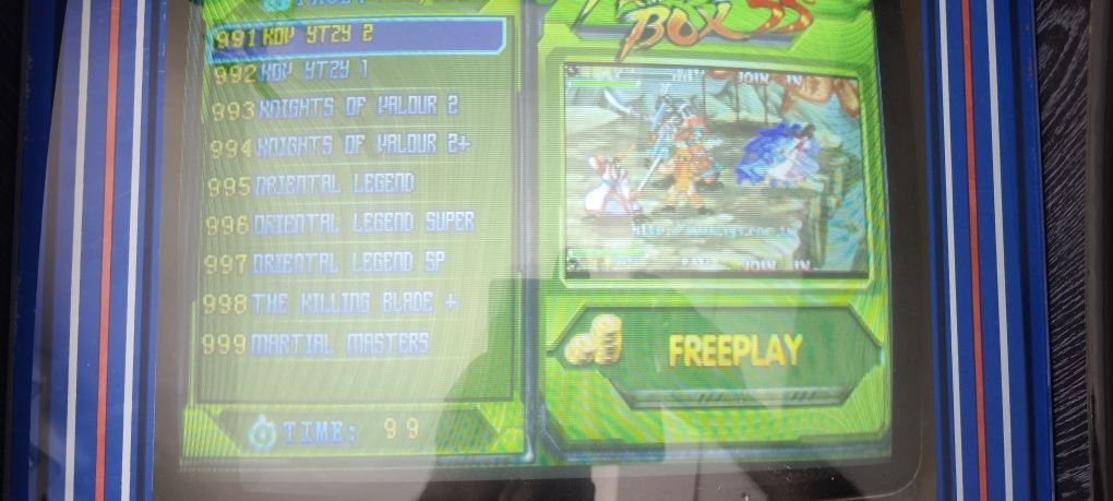 Máquina Arcade com 999 jogos
