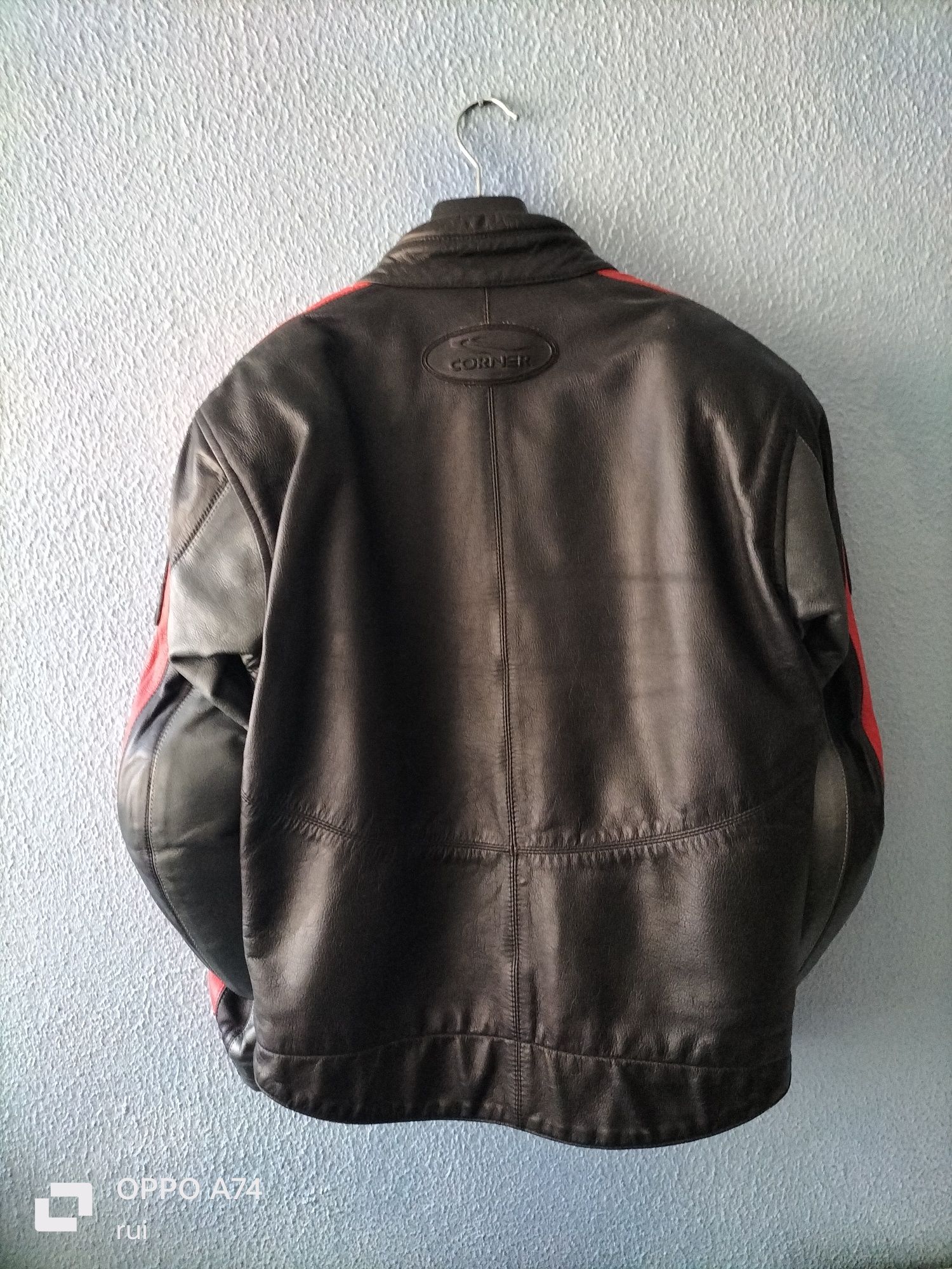 Blusão cabedal motard corner 48