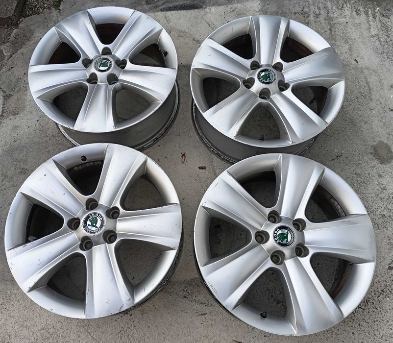Alufelgi 17 5x112 Org Skoda 5L0 Karoq Yeti Octavia Superb VW Golf Seat