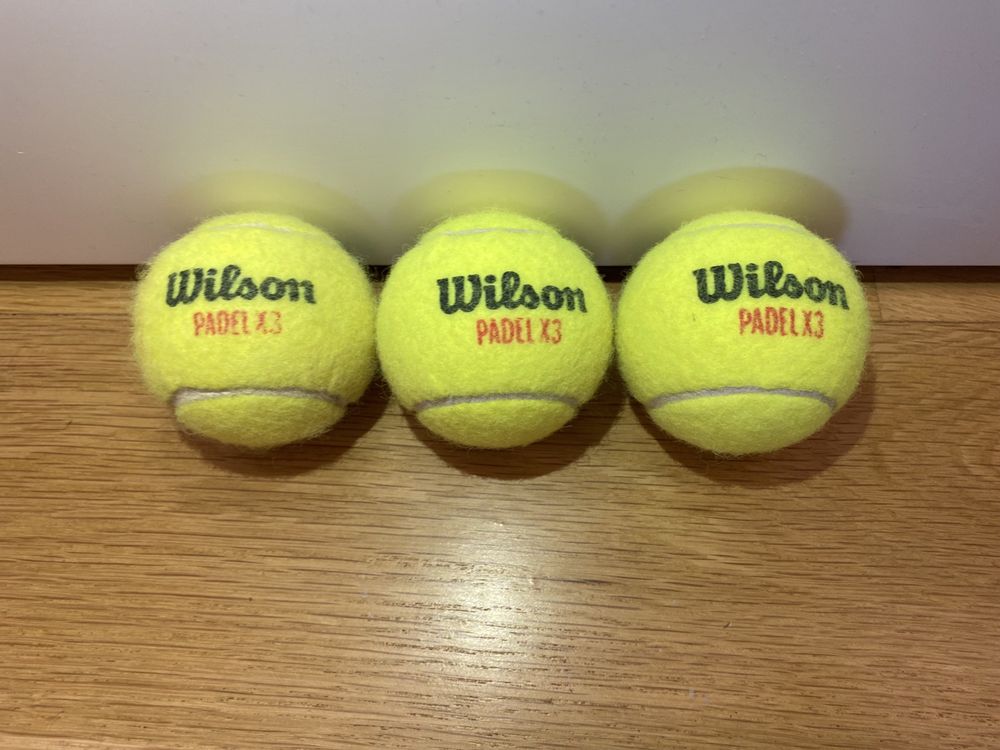 Bolas de Padel Wilson X3