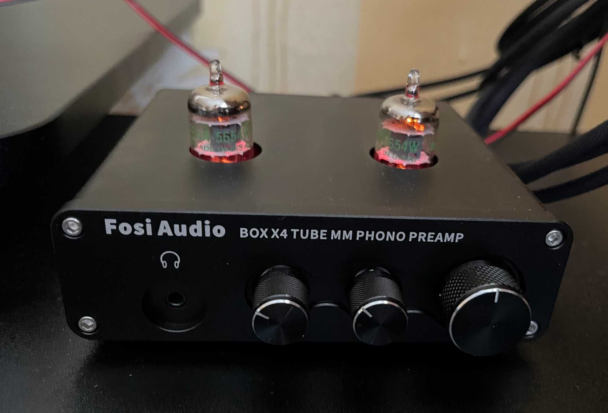 Fosi Audio Box X4, попередній ламповий підсилювач, для навушників