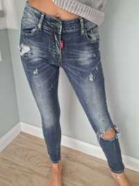 Spodnie dżinsy jeans M 38 36