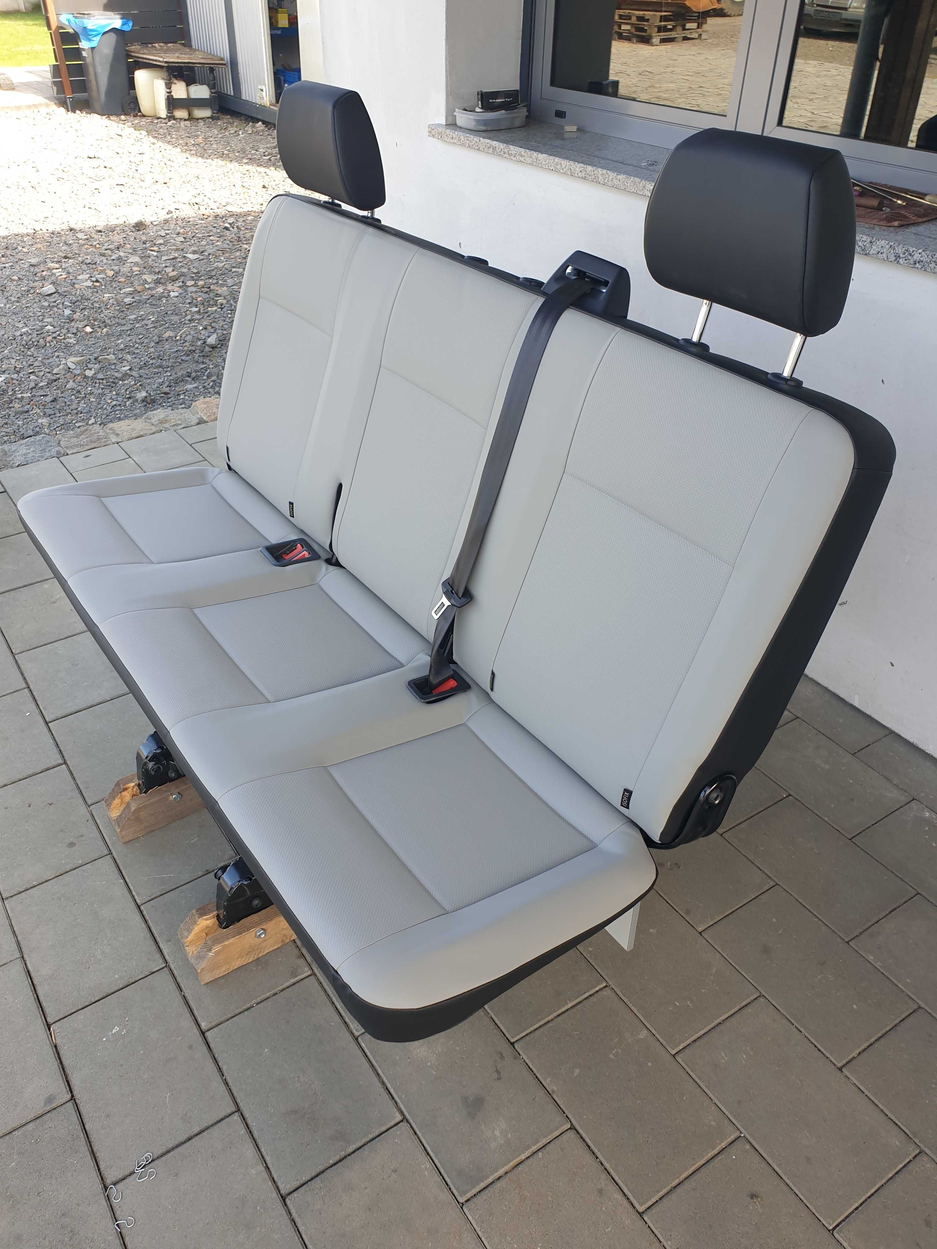 VW T6 caravelle ławka siedzenie fotel kanapa trójka T5 ISOFIX