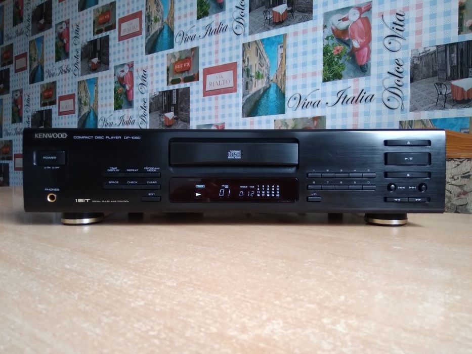Добротный проигрыватель CD Kenwood DP-1060,АССОРТИМЕНТ,гарантия!