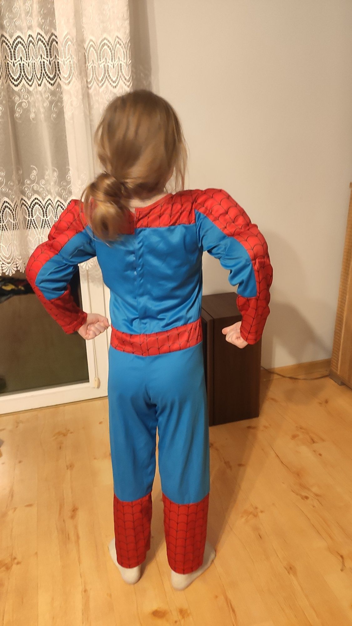 Spiderman strój karnawałowy bal przebranie 128