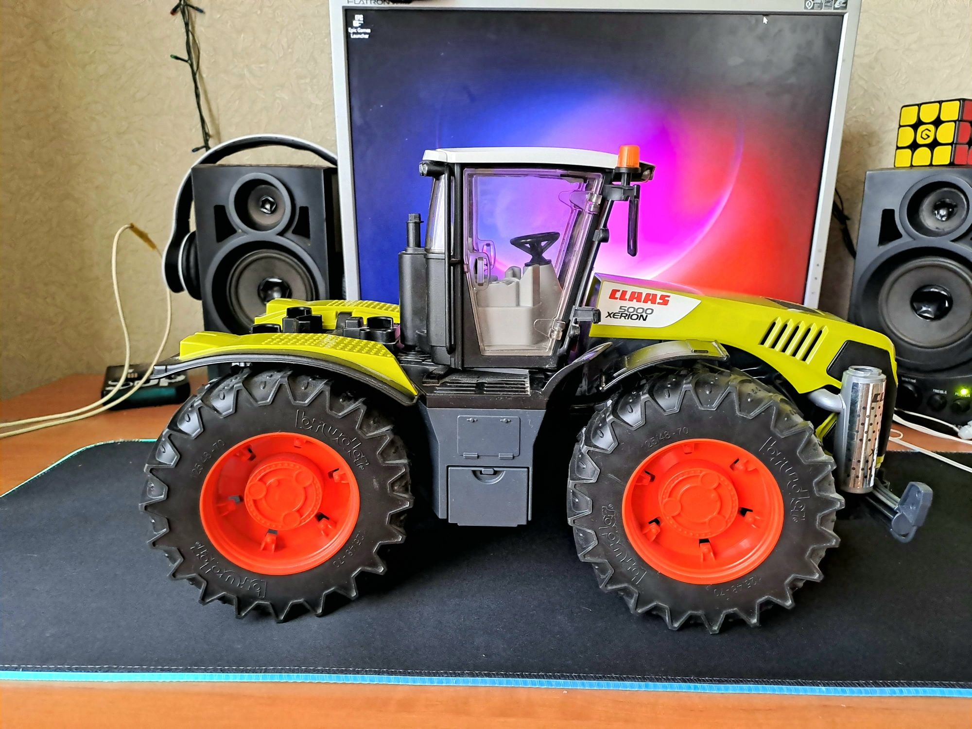 Трактор border claas xerion 5000