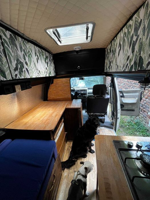 Volkswagen T4 l2h2 zabudowa campervan van kamper + solar