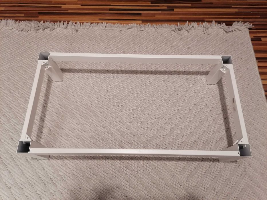 Ikea Kallax rama nośna do regału biała