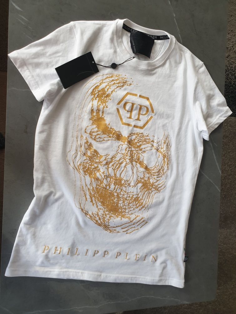 Philipp plein  _ t shirt biały