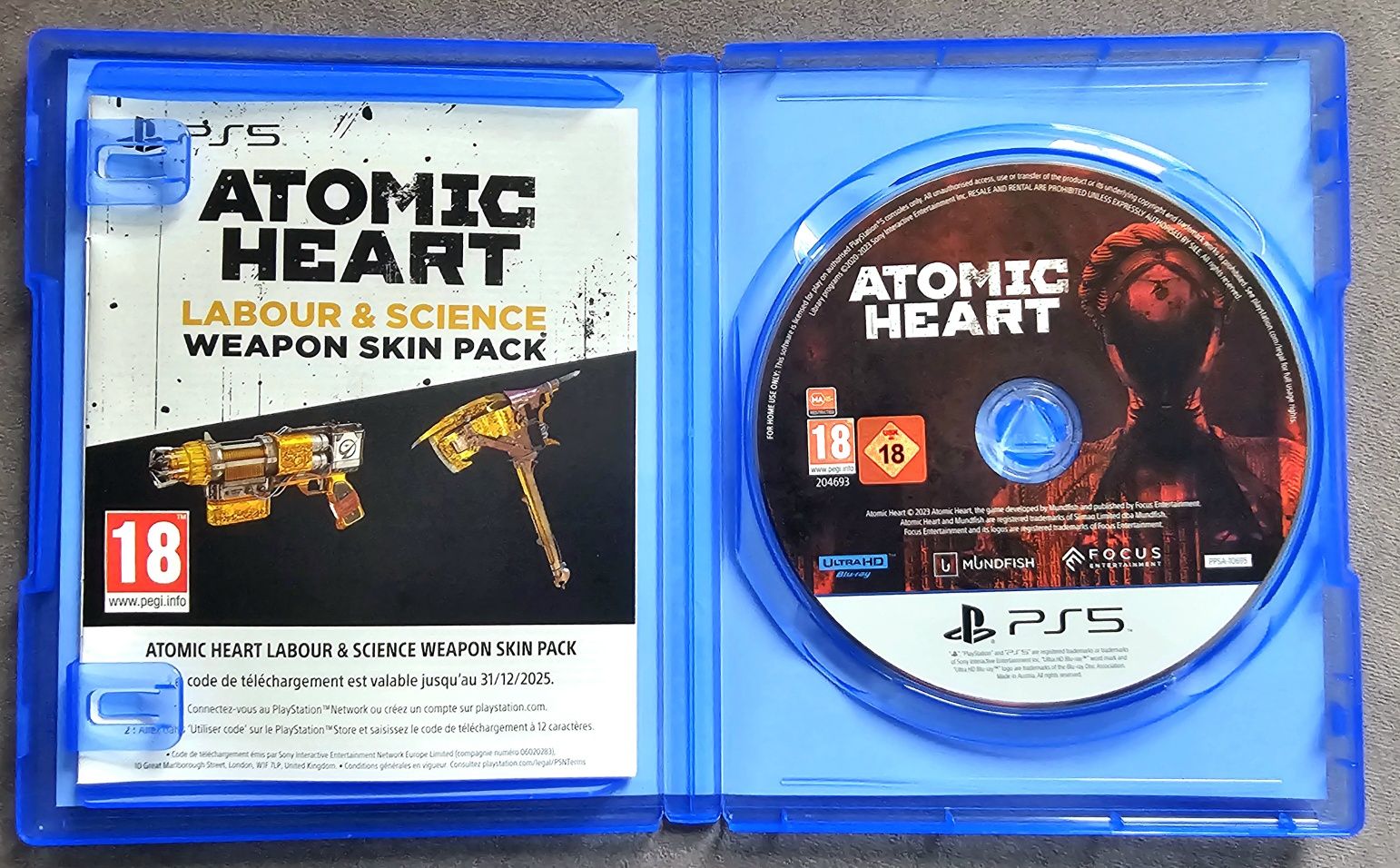 Atomic Heart PS5 Playststion 5 Dubbing PL