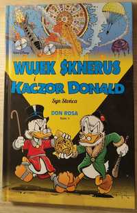 Wujek Sknerus i Kaczor Donald "Syn słońca" tom 1 bdb