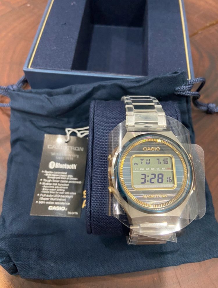Casio TRN-50SS 2A - Edição Especial Limitada Casiotron