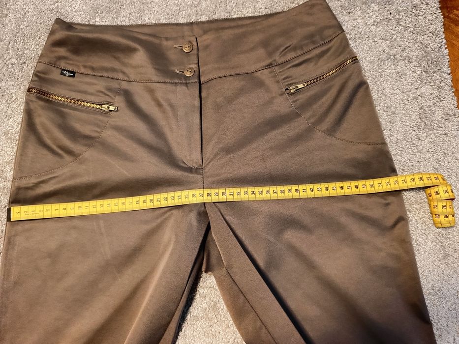 Spodnie damskie mokka