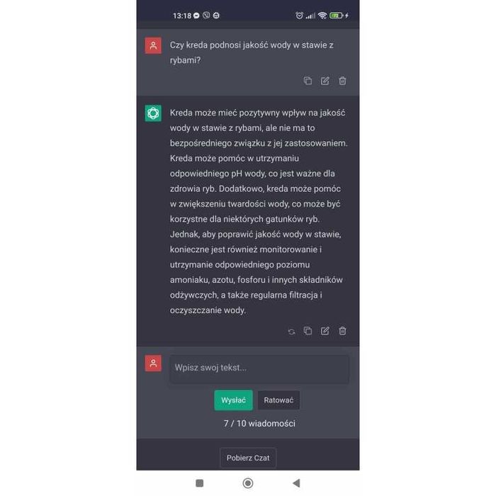 25 KG KREDA DO STAWU I OCZKA WODNEGO - certyfikowana atest ekologiczna