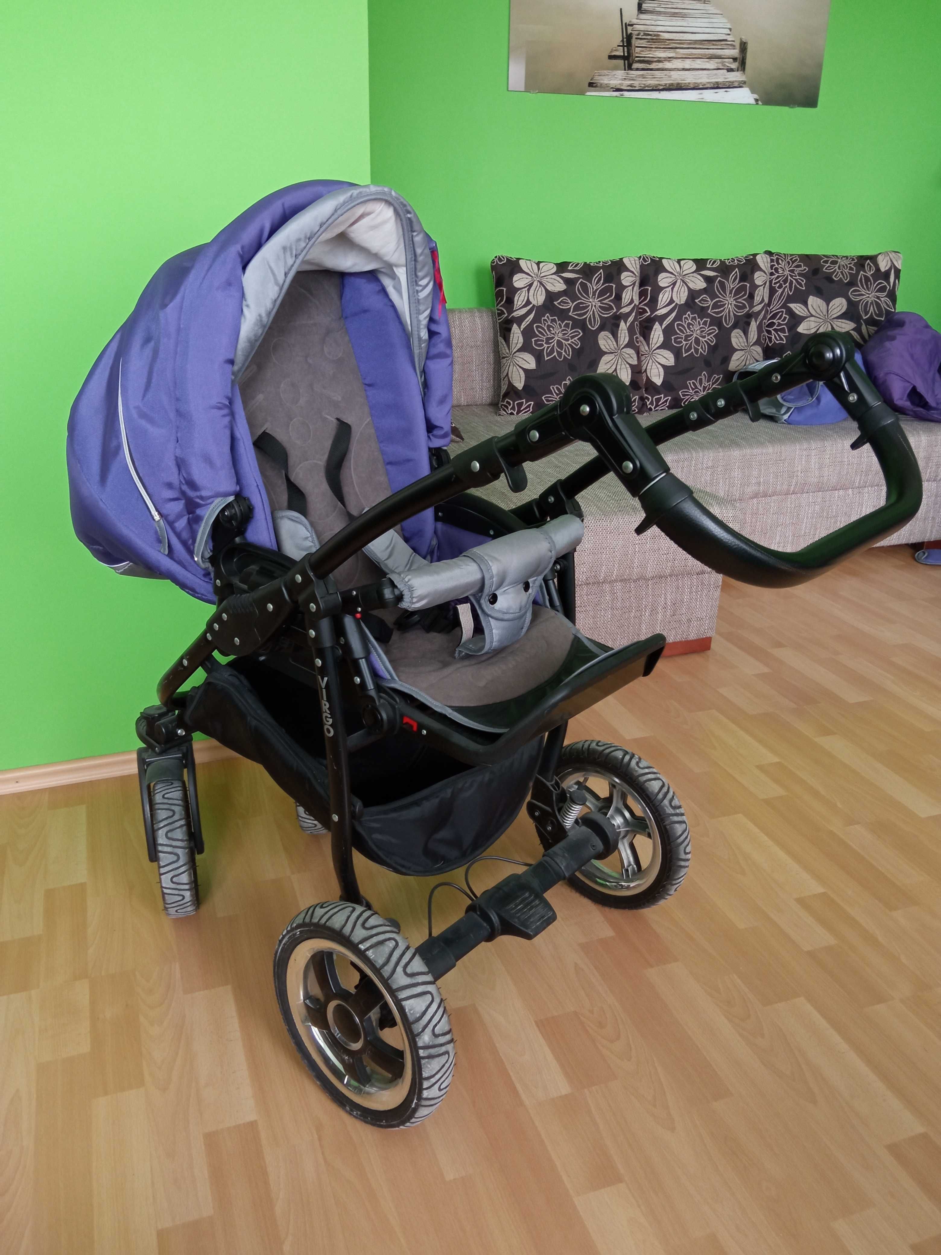 Wózek VIRGO Dynamic Baby 3w1 + torba