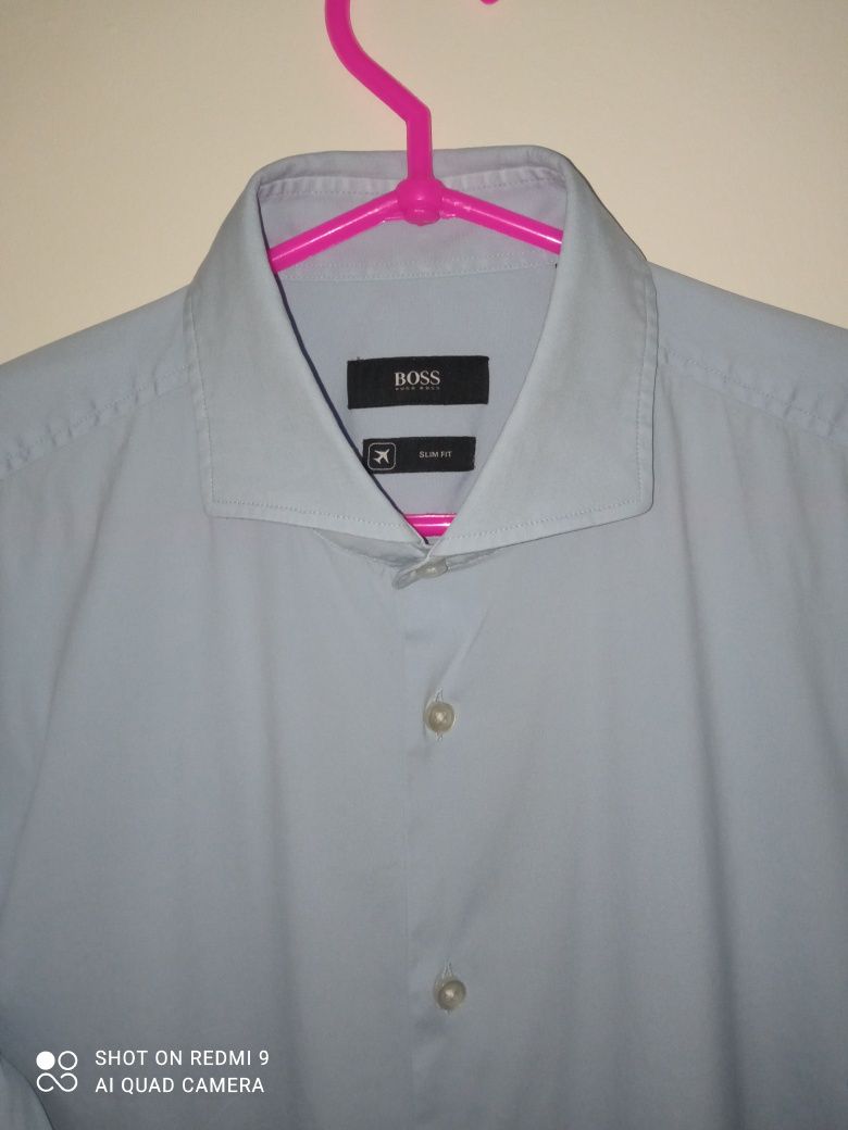 HUGO BOSS koszula męska slim fit 39