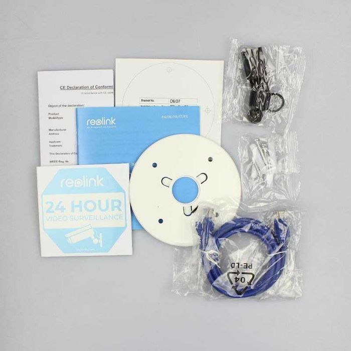 Камера відеоспостереження вулична 5Мп PoE IP камера Reolink RLC-520A