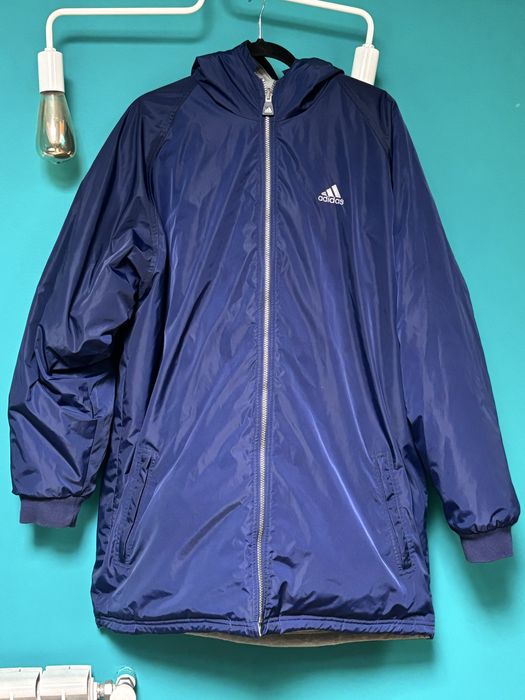 Adidas Vintage 2-side Jacket Blue/Gray вінтажна куртка Адідас