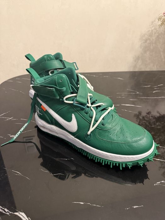Buty Nike Air Force 1 Mid x Off-White „Pine Green”