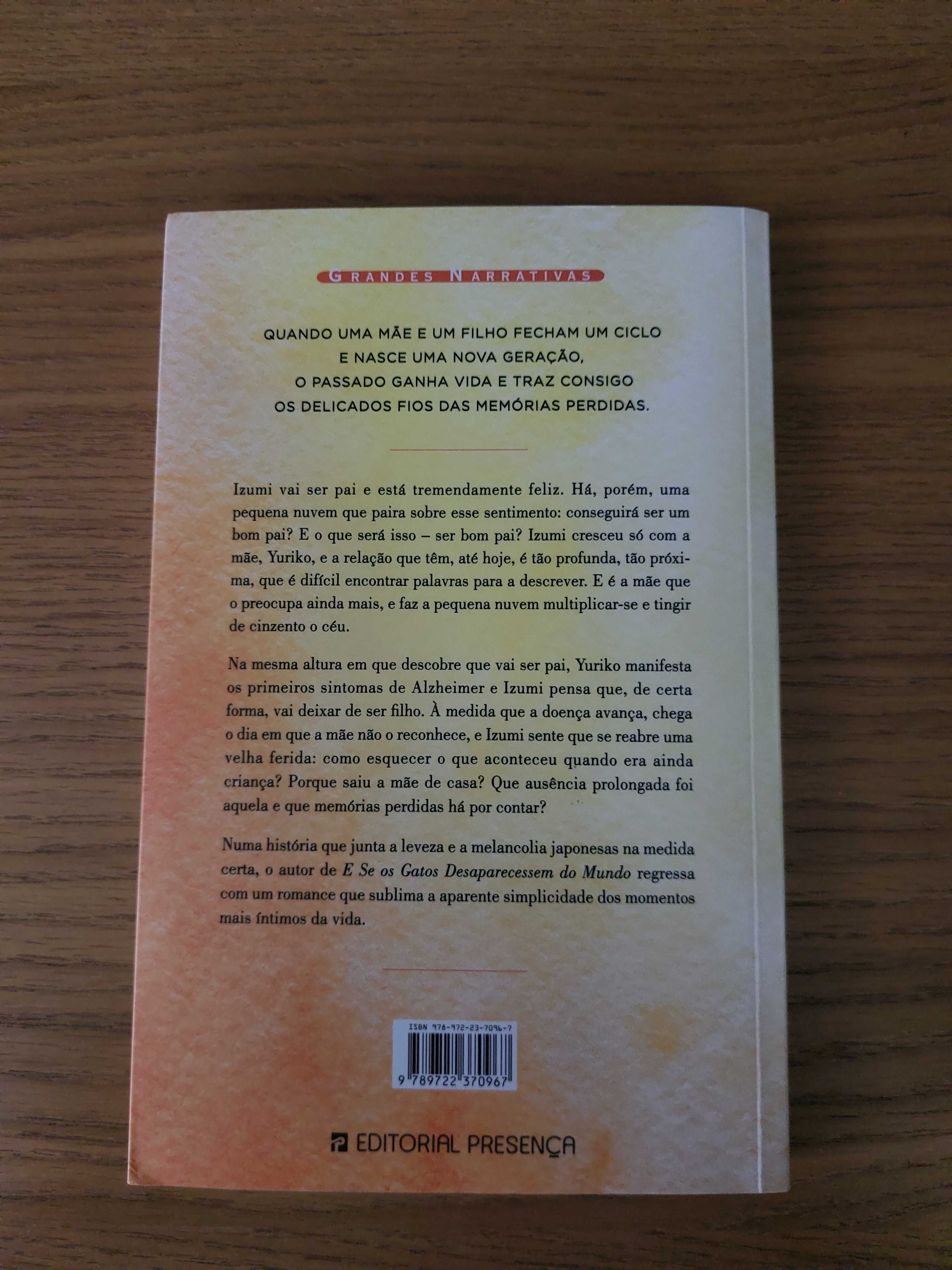 Livro nunca te esqueças das flores