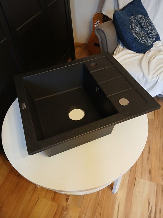 Zlew granitowy jednokomorowy wymiar 57x49,5cm