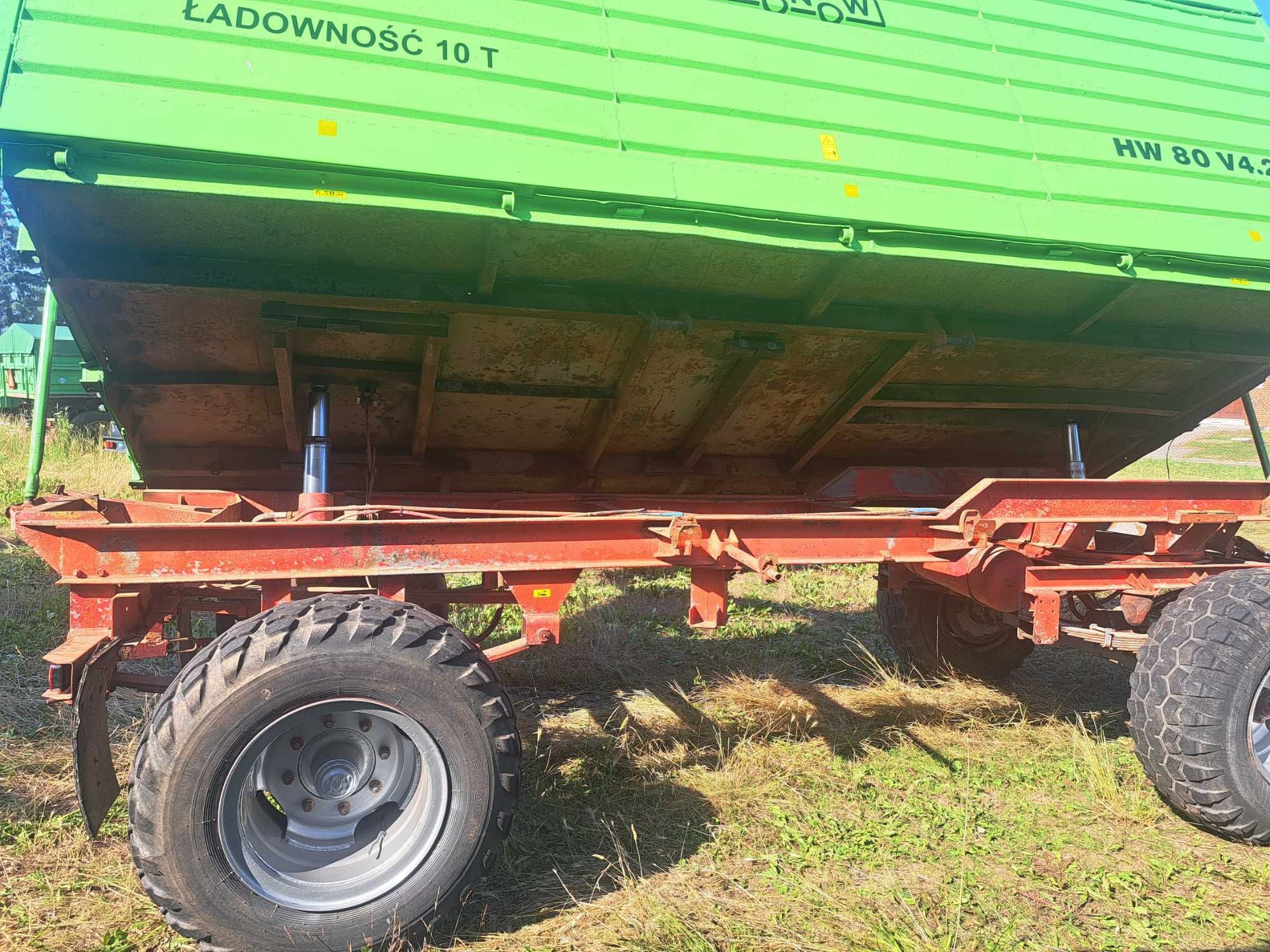 Przyczepa HW8011, HL8011, IFA, objętościowa do zielonki