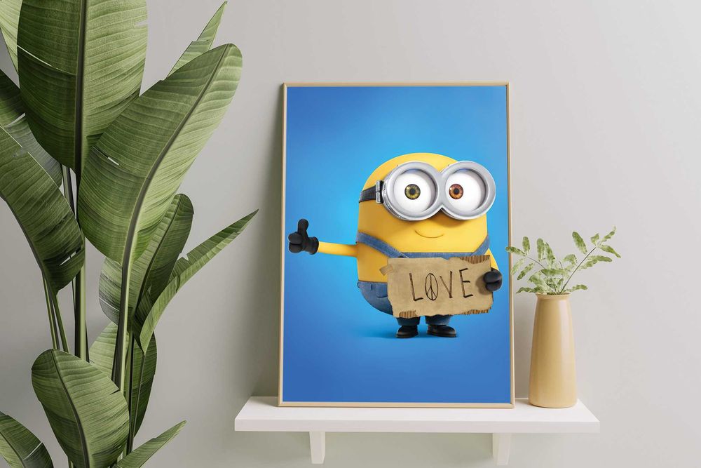 Minionki PLAKAT A3 - Banana - trzeci plakat GRATIS