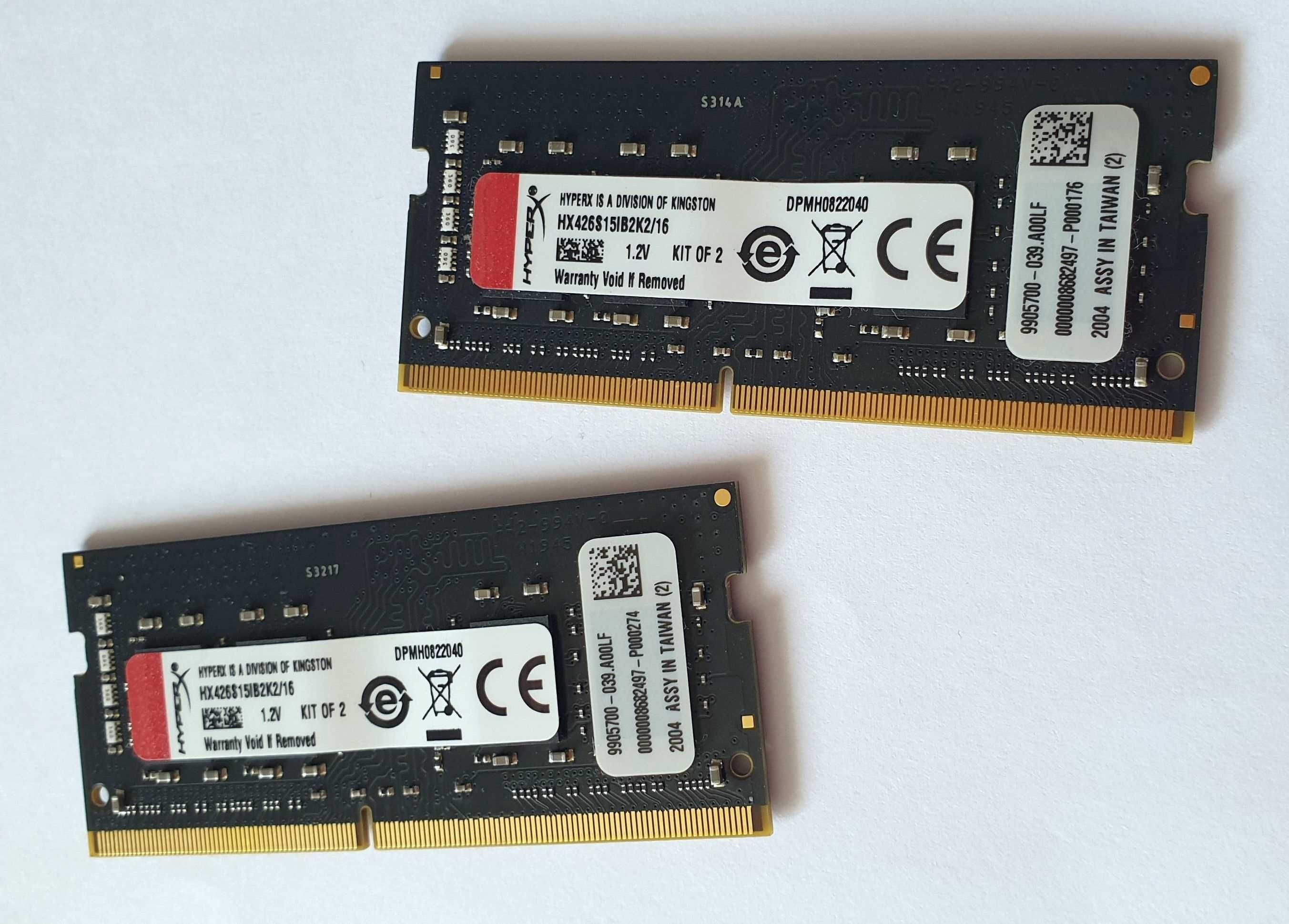 16GB HyperX KINGSTON DDR4 2x8 2666MHz CL15 pc4 Impact HX426S15IB2K2/16