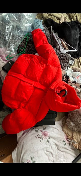 Пуховик Alisaline червоний, М