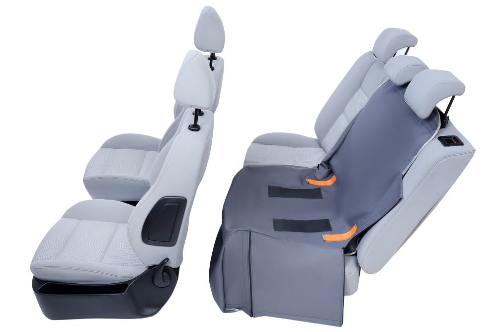 Mata samochodowa, pokrowiec dla psa Kardimata Anti Slip MINI Oliwkowa