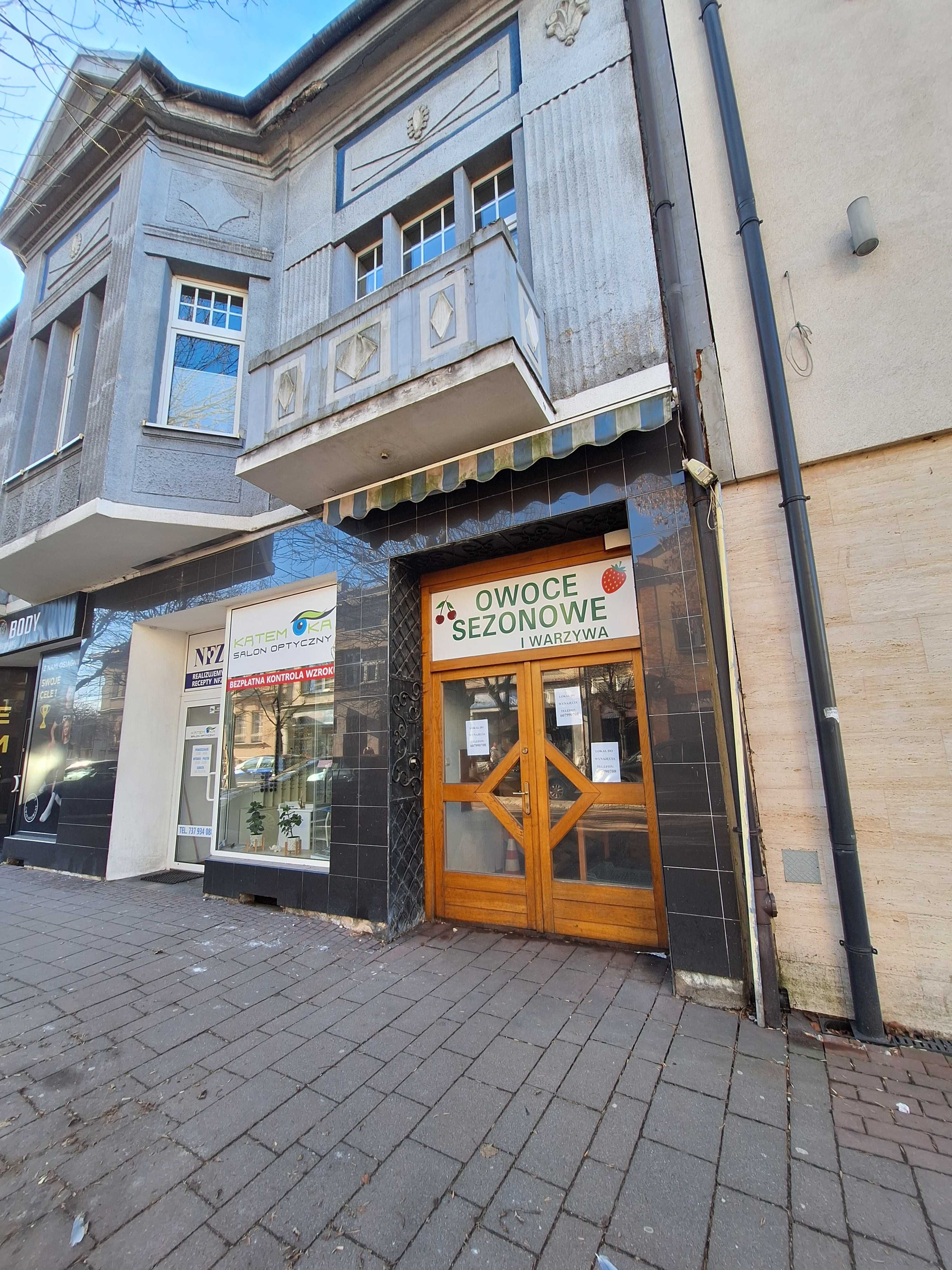 Wynajme lokal handlowo-usługowy lub gastronomiczny w centrum Czechowic