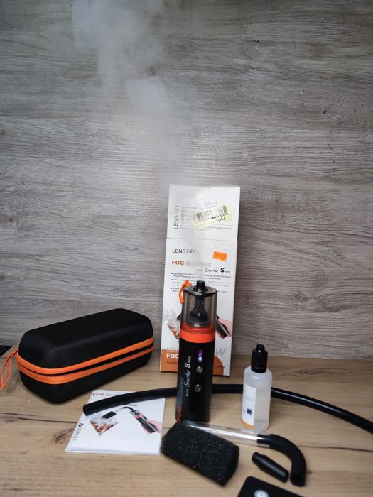 Генератор диму для фотосесії LENSGO Smoke S Mini