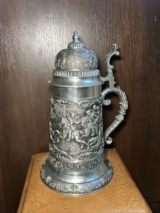 Кружка пивная из олова