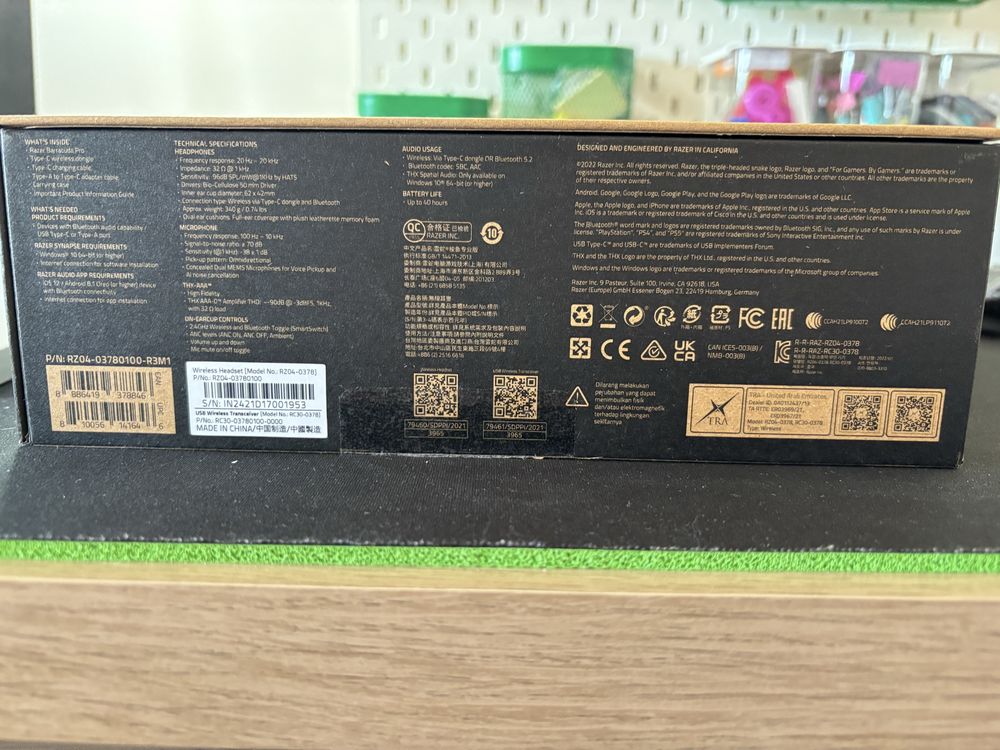 Headphones Razer Barracuda Pro