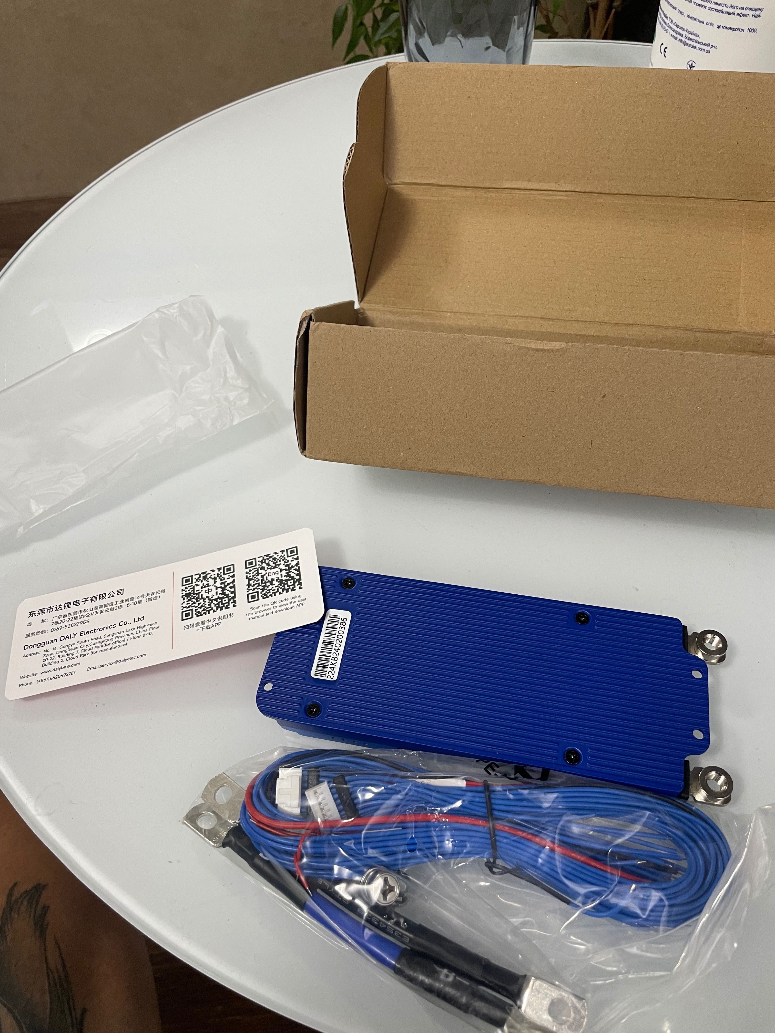 Плата smart Bms Daly 8-24s 100a