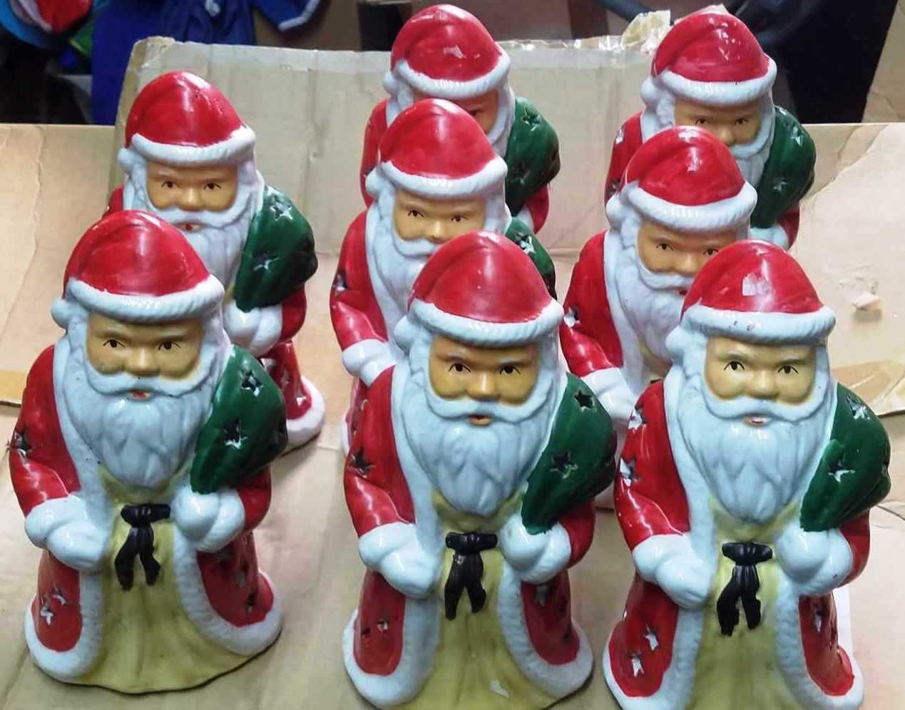 Pai natal em cerâmica