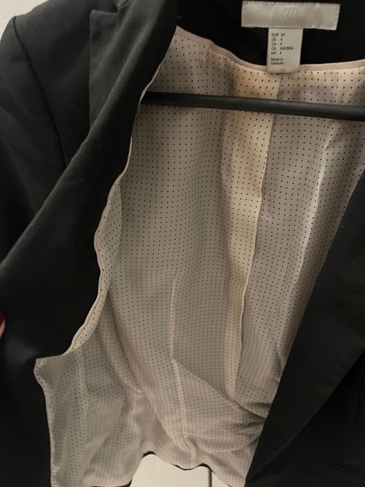 Marynarka żakiet czarna H&M. Rozm. XS.