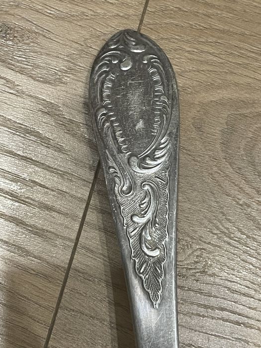 Великий половник мельхіор